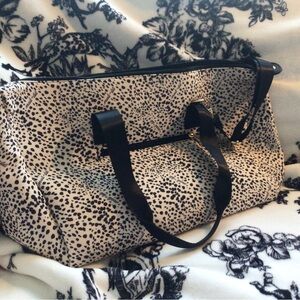 Black and Cream Madi & Lili Weekender Bag